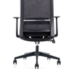 High Backrest Adjustable Armrest Pulley Administrative Conference Office Chair