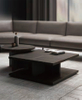 Office Reception Hall Leather Advanced Texture Sofa Combination