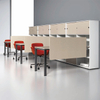 Fashionable Modern Style Minimalist Office Desk Steel Frame Computer Desk