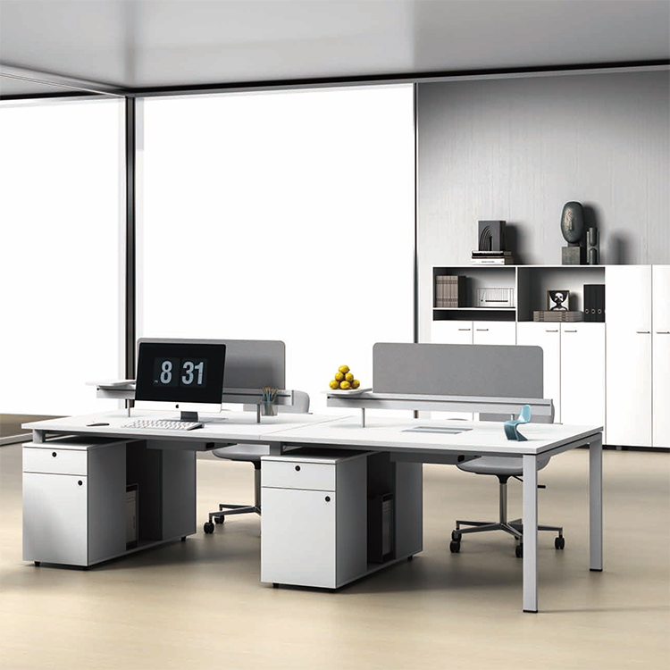Multifunctional Office Staff Executive Desk with Lockers