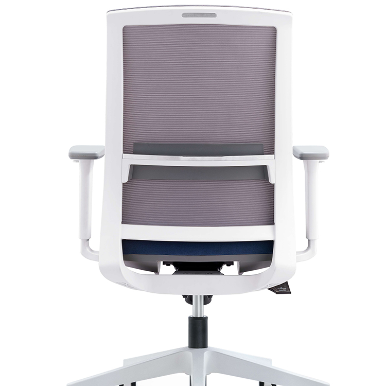 High Backrest Adjustable Armrest Pulley Administrative Conference Office Chair
