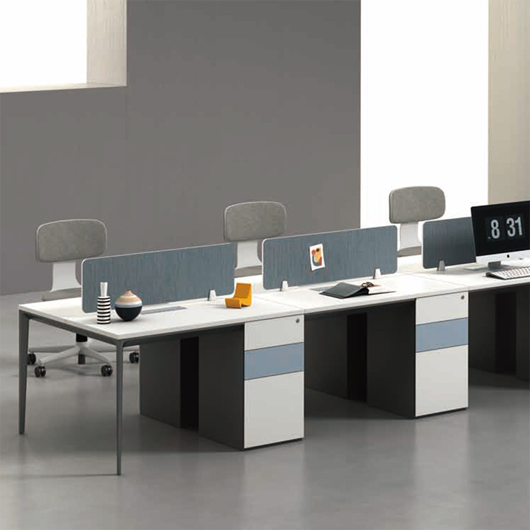 Office Furniture Desk And Chair Combination Office Card Holder Staff Desk