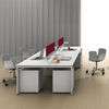 Multifunctional Office Staff Executive Desk with Lockers