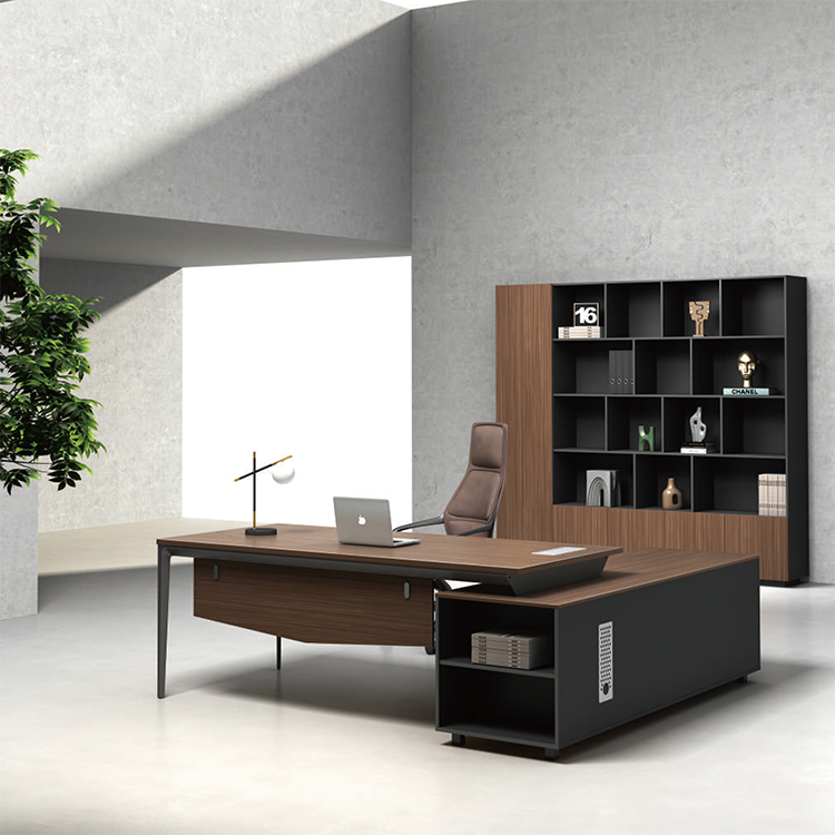 Simplified Modern Staff Computer Desk Administrative Workstation