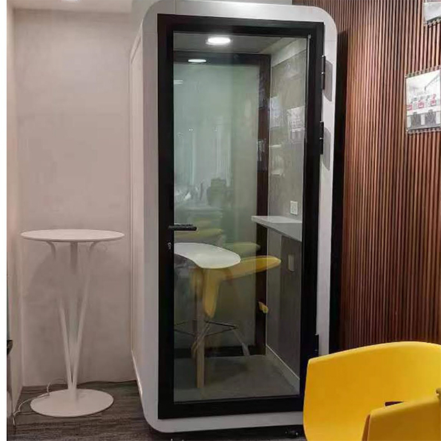 Indoor Mobile Soundproof Room Office Soundproof Compartment Detachable Noise Isolation