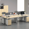 Office Furniture Desk And Chair Combination Office Card Holder Staff Desk