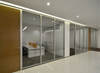 Green Business Space with Double Glass Partitions And Office Partitions