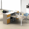 Fashionable Modern Style Minimalist Office Desk Steel Frame Computer Desk